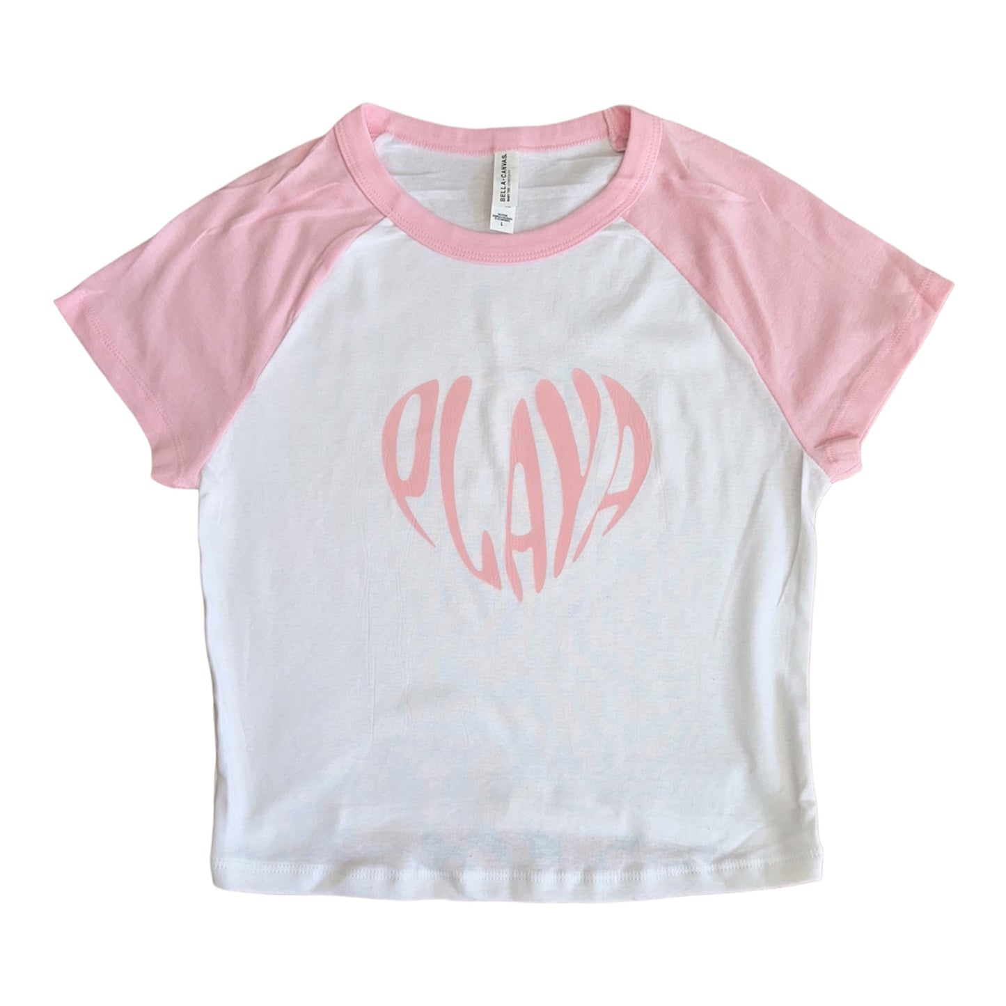 Playa heart baby tee