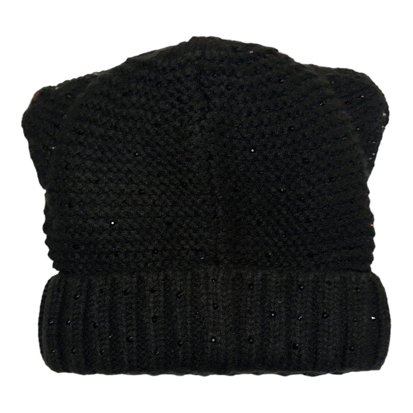 Rhinestone playa cat eared beanie
