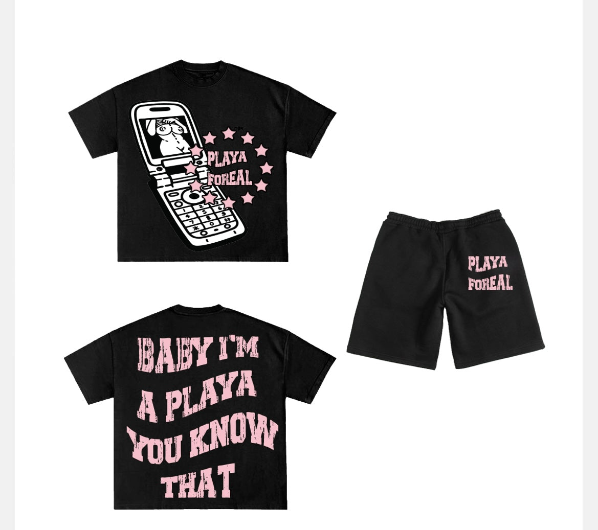 Playa flip phone shirt