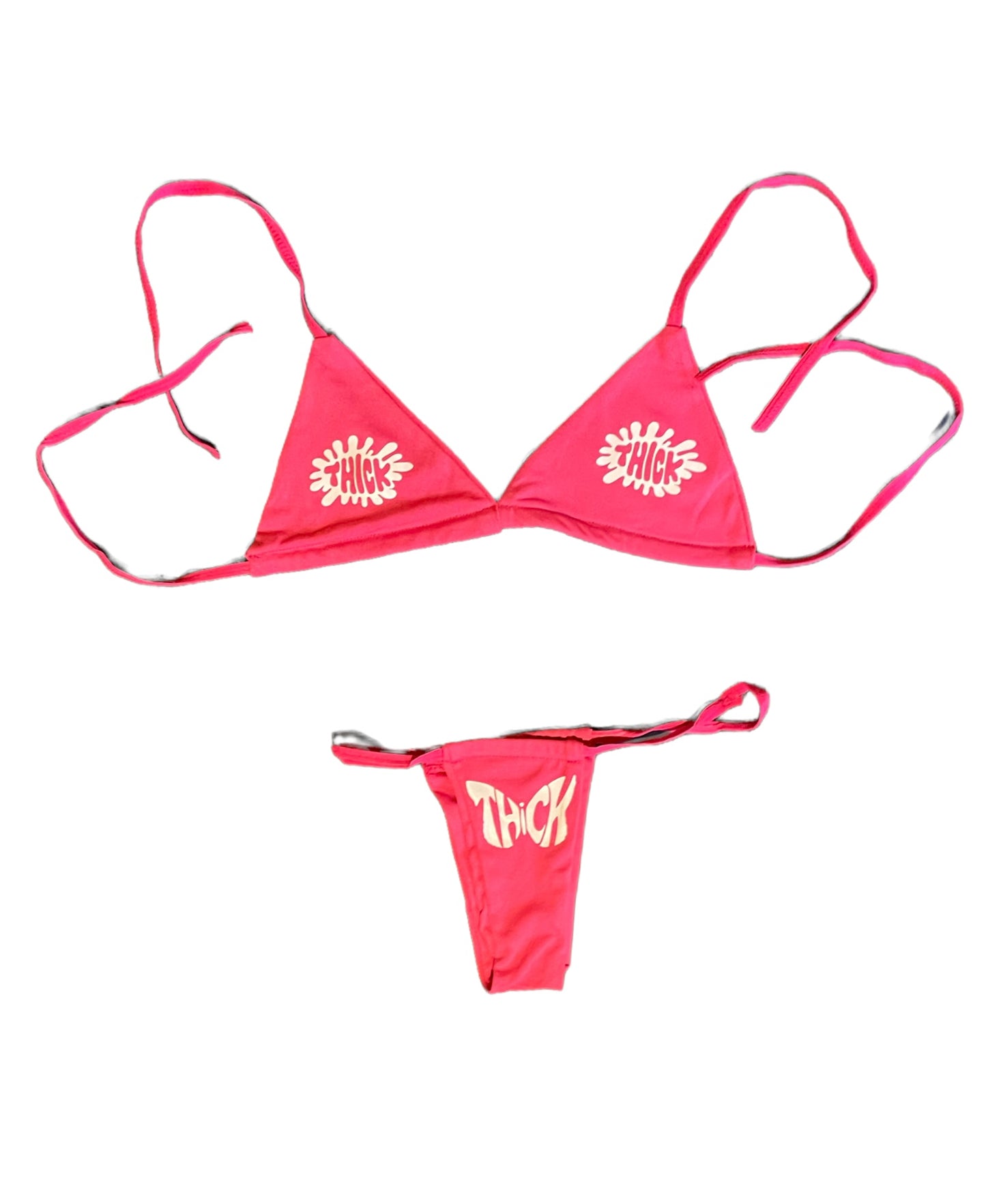 THICKALODEON Pink Swim Suit