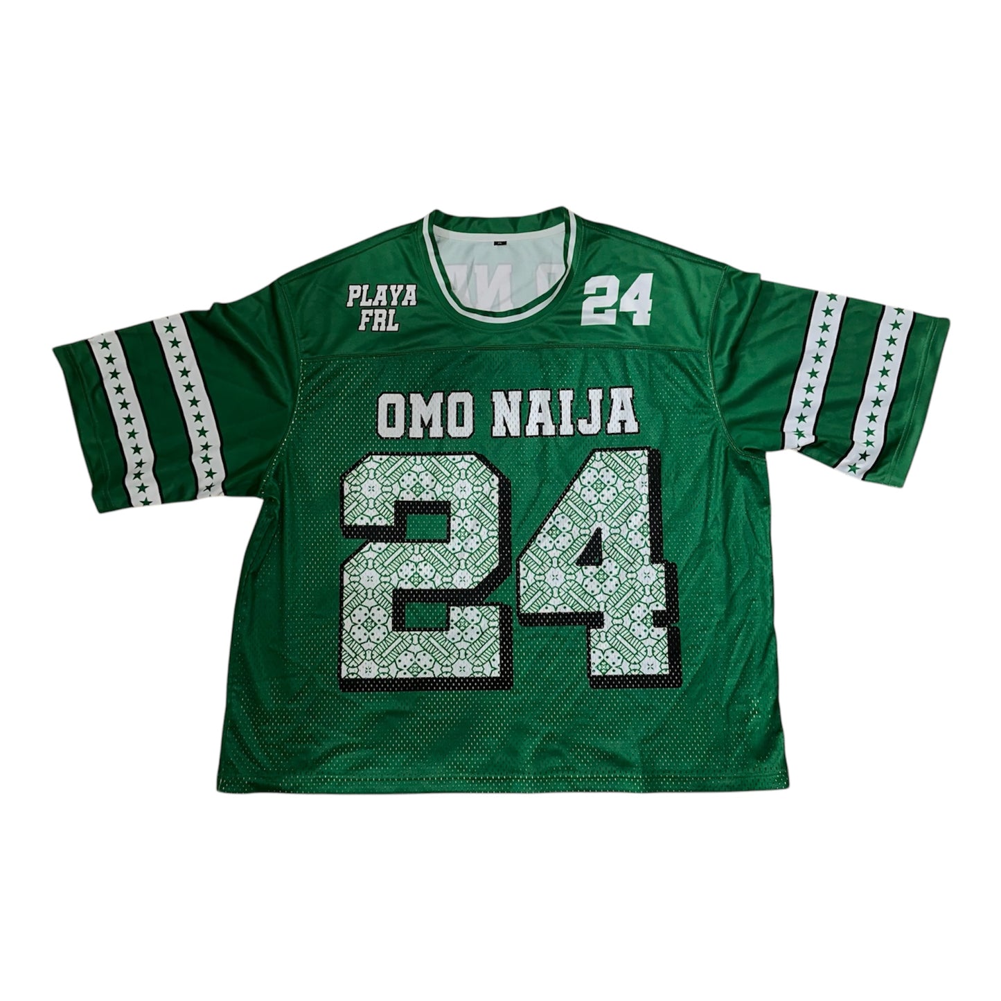 Green Naija Football Jersey Shirt