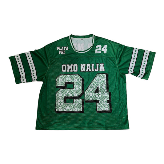 Green Naija Football Jersey Shirt