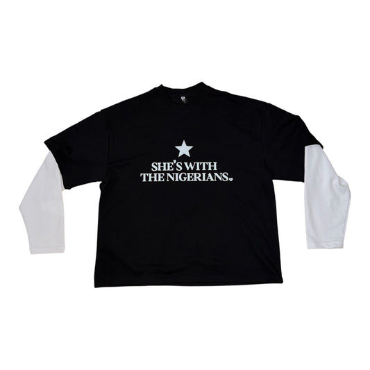 She’s with the Nigerians playa shirt