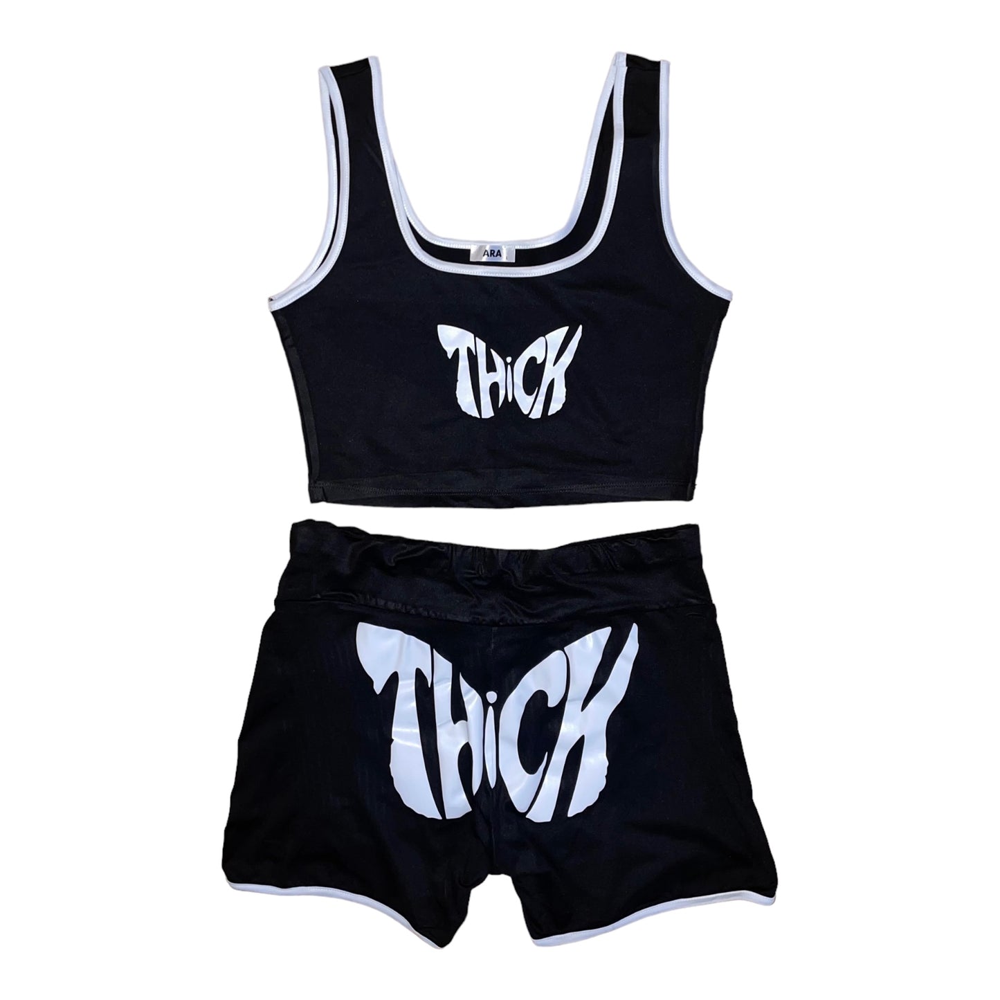 Thickalodeon shorts set